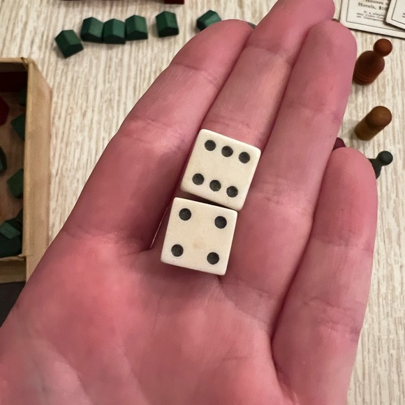 Vintage 1954 Monopoly Pieces & Parts - Picture 9 of 13